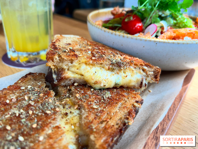 Amanie - Grilled cheese au zaatar