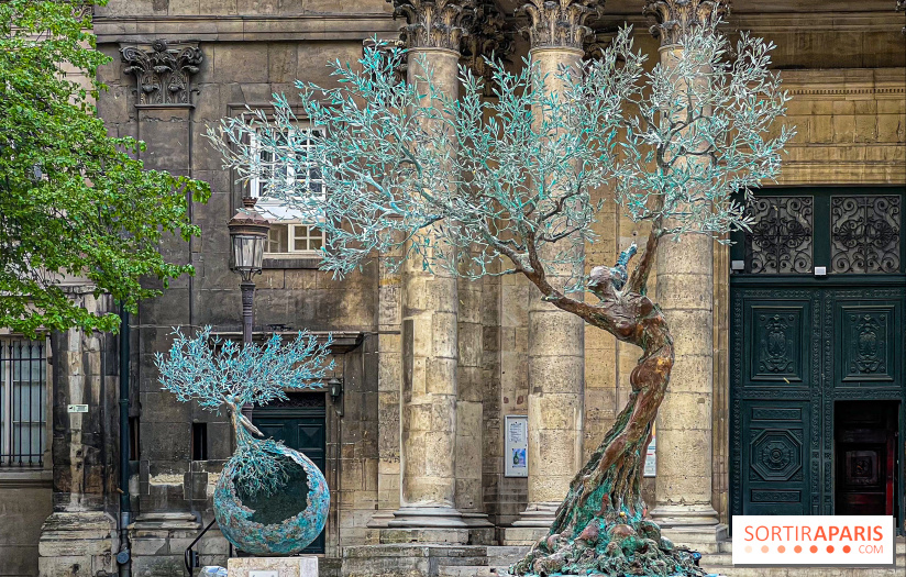 Exposition en plein air des œuvres monumentales d'Andrea Roggi, quartier Faubourg Saint-Honoré - image00031