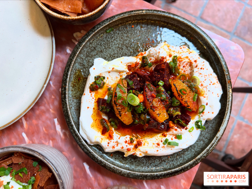 Mazmez - Labné betteraves et agrumes rôtis