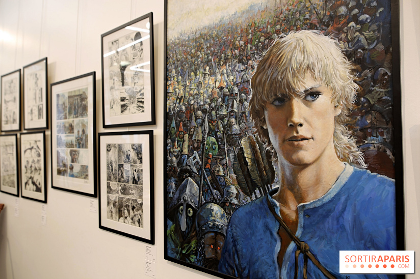 Rétrospective Grzegorz Rosinski, nos photos de l'expo gratuite à Paris - Expo Thorgal 6 fotor 20250425115753