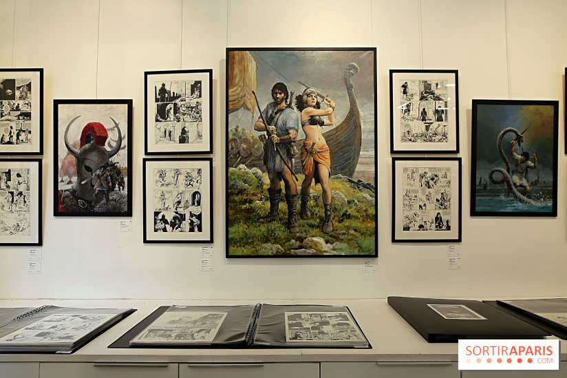 Rétrospective Grzegorz Rosinski, nos photos de l'expo gratuite à Paris - Expo Thorgal 13 fotor 202504251201