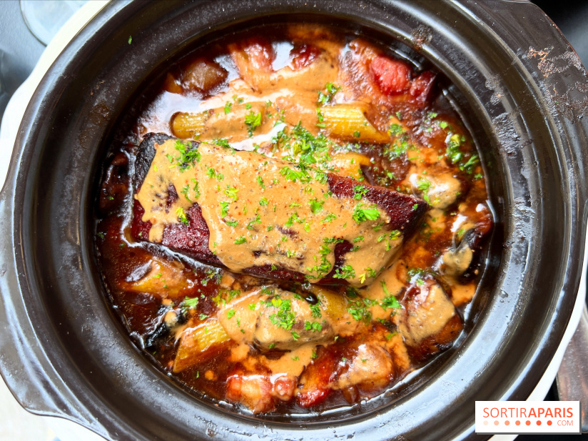 Le Cochon à l'Oreille - Paleron de boeuf confit