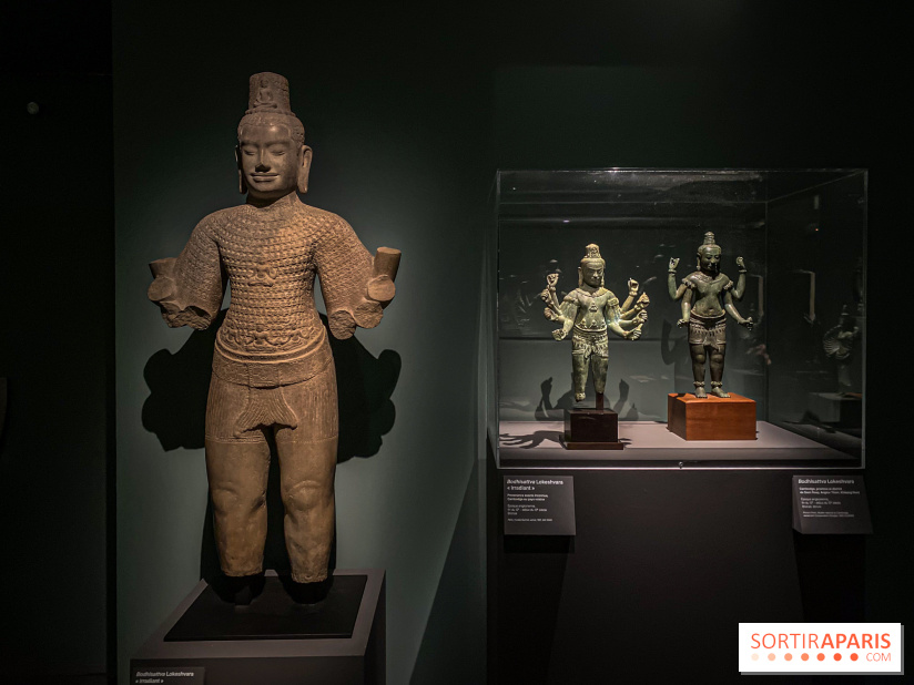 Exposition Bronzes royaux d'Angkor, un art du divin au Musée Guimet  - IMG 5244