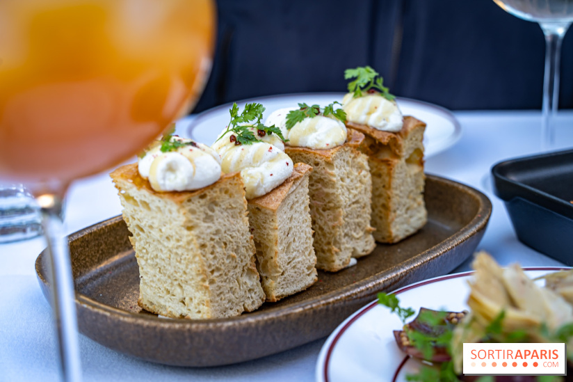 Peppino Puteaux, restaurant Italien - focaccia
