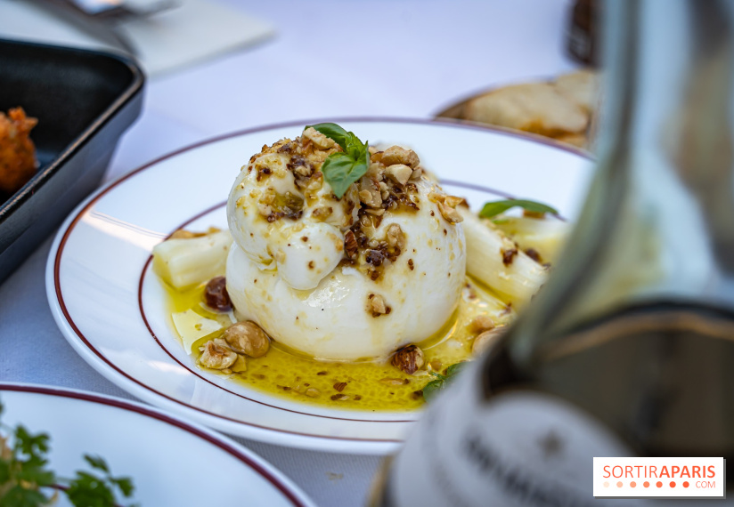 Peppino Puteaux, restaurant Italien - burrata