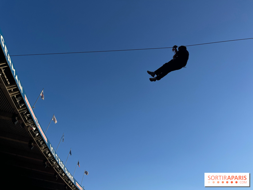 Tyrolienne au Parc des Princes - IMG 2065