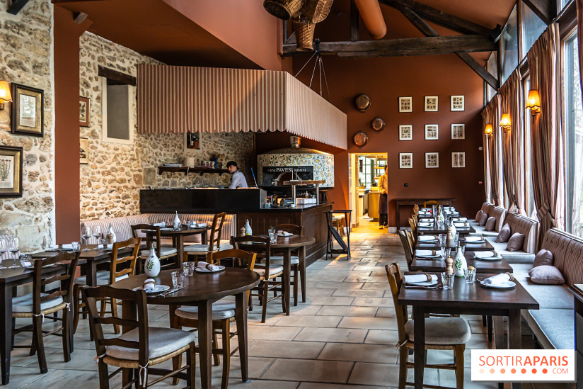 La Trattoria di Bambini, le restaurant Italien de la Ferme à l'Abbaye des Vaux de Cernay