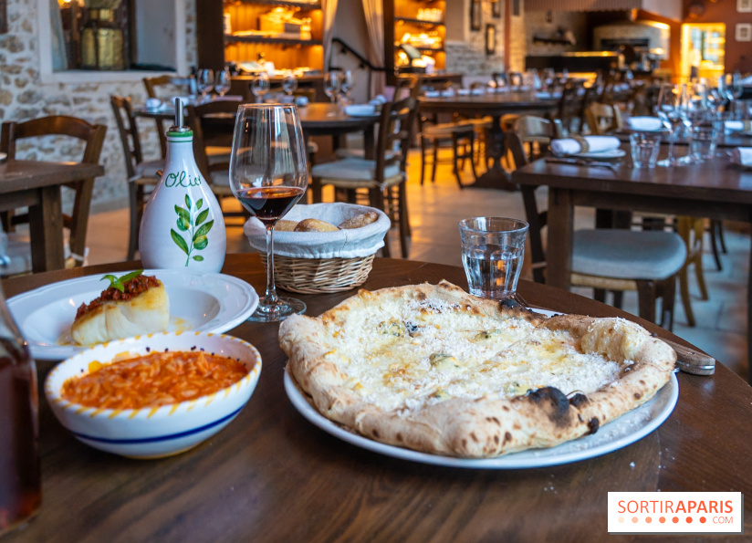 La Trattoria di Bambini, le restaurant Italien de la Ferme à l'Abbaye des Vaux de Cernay