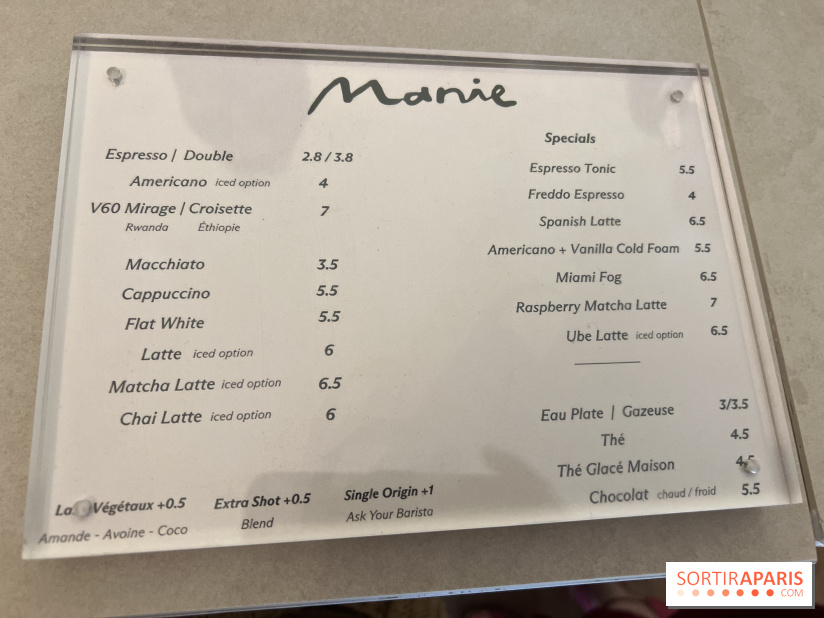 Manie Café et pâtisseries - coffee shop Paris 16e
