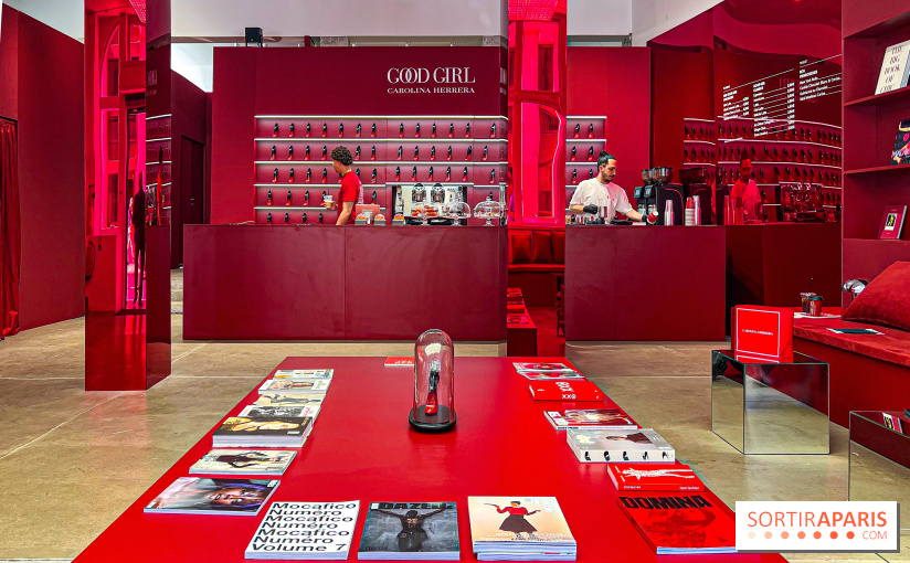 Good Girl Coffee Shop : le café-pop up experientiel du nouveau parfum de Carolina Herrera, à Paris - image00092