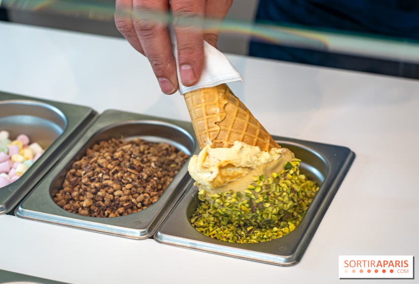 Artigelato, le nouveau glacier du 9e, près de l'Opéra - A7C09207