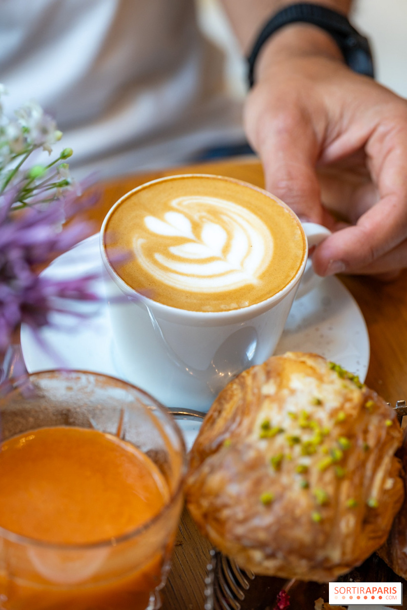 Le brunch de Pierre Hermé à Beaupassage  - capuccino