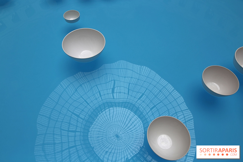 Clinamen, nos photos de l'une installation aquatique et musicale à la Bourse de Commerce - Clinamen Bourse de Commerce 16 fotor 2025060615933