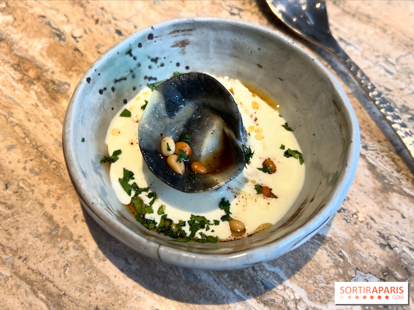 Restaurant Alan Geaam - Raviole, sarrasin fermenté, coriandre