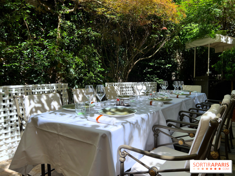 Patio terrasse La Réserve Paris - Terrasse