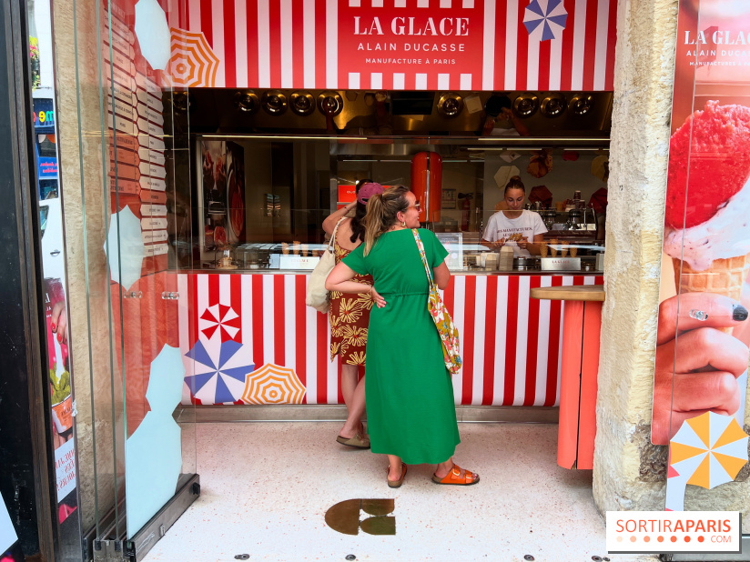La Glace Alain Ducasse - Devanture