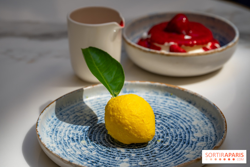 Maison Delano restaurant et terrasse cachée Paris 8e - desserts