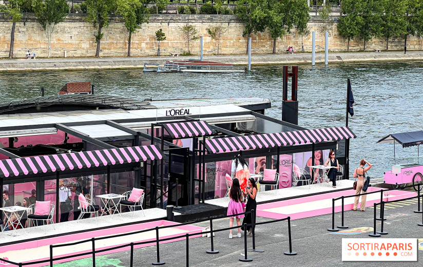 La Terrasse Parisienne : le pop up gratuit et expérientiel du géant de la beauté sur une péniche - image00005