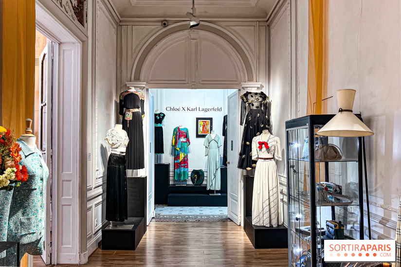 L'exposition couture gratuite de Chloé par Karl Lagerfeld, dans un sublime hôtel particulier - image00001