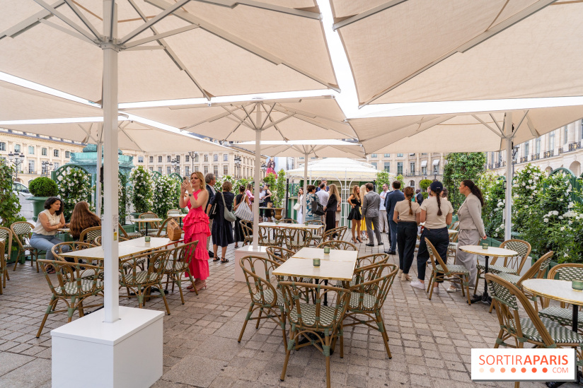 La terrasse d'été du Ritz, place Vendôme