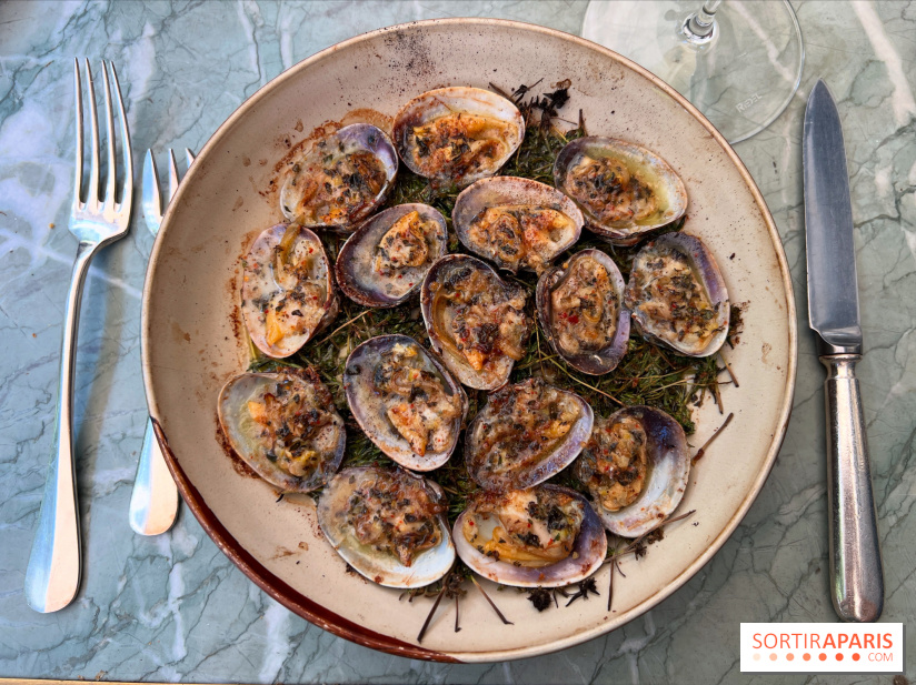 Divellec - Palourdes gratinées