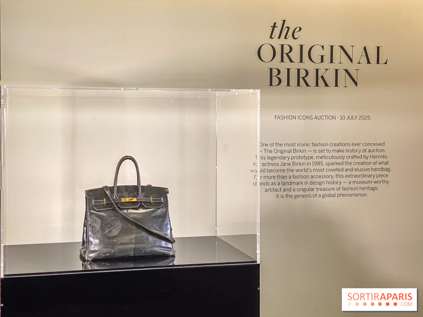 Fashion Icons : exposition gratuite du Birkin original chez Sotheby's Paris - IMG 6724
