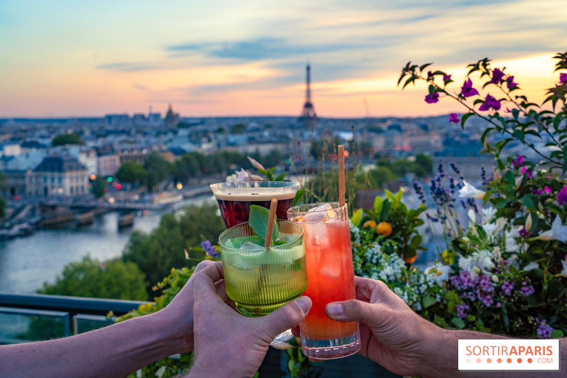 Céleste, le bar estival en rooftop du Cheval Blanc se dévoile