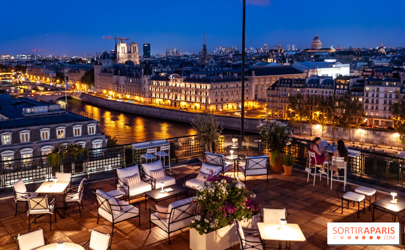 Céleste, le bar estival en rooftop du Cheval Blanc se dévoile
