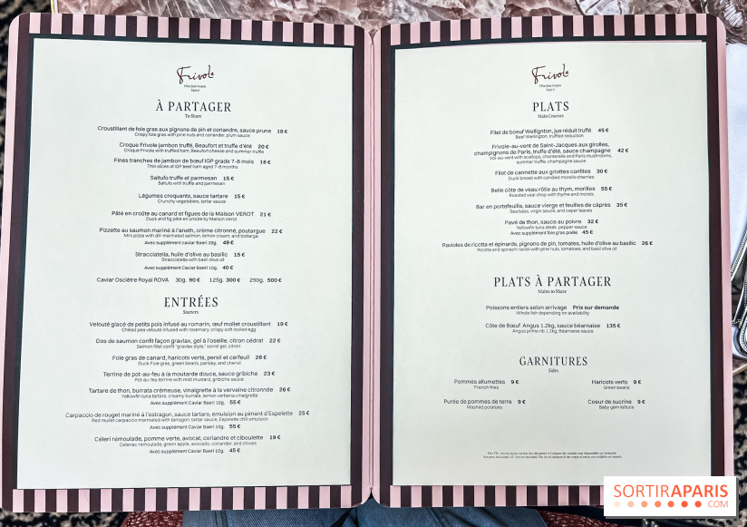 Frivole, restaurant festif, bar et terrasse cachée à Paris, les photos