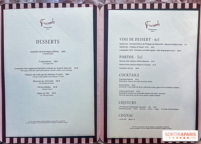 Frivole, restaurant festif, bar et terrasse cachée à Paris, les photos - IMG 2480