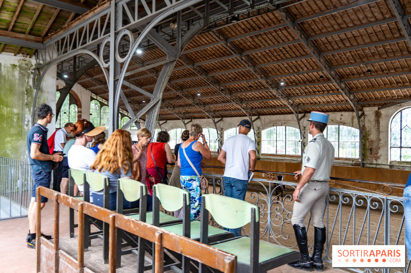 Visite guidée de l'École Mlitaire d'Équitation
