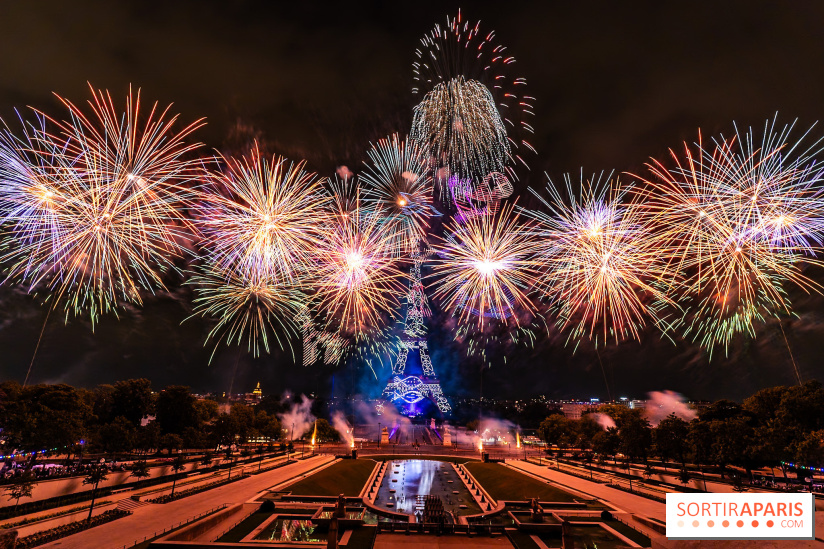 Le feu d’artifice du 14 juillet 2025 de Paris - les photos