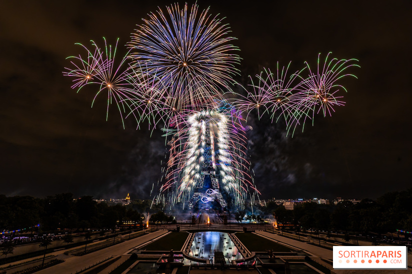 Le feu d’artifice du 14 juillet 2025 de Paris - les photos