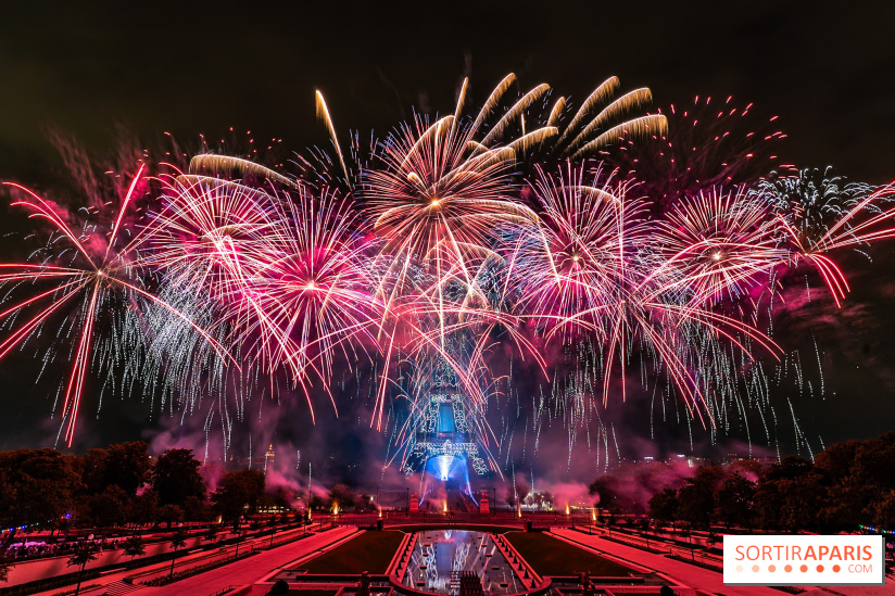 Le feu d’artifice du 14 juillet 2025 de Paris - les photos - A7C06450