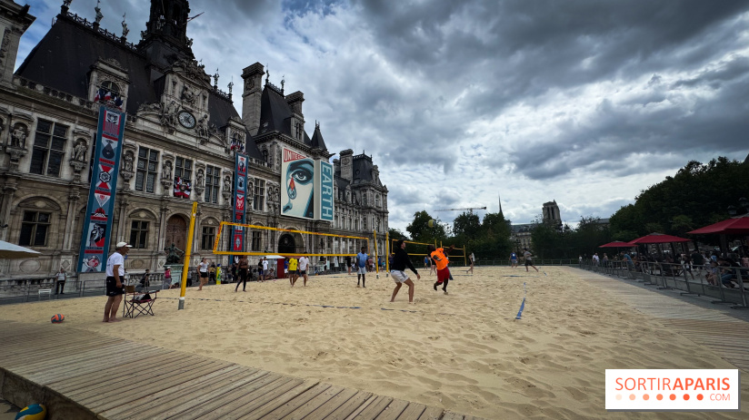 Beach-Volley à l'Hôtel de Ville