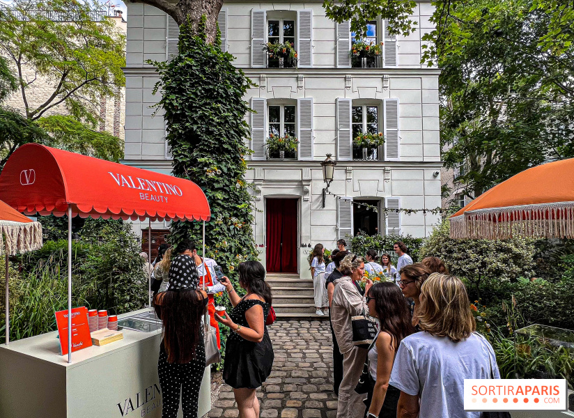 Le Jardin Valentino Beauty : le pop up beauté gratuit de la maison italienne à Montmartre - image00053