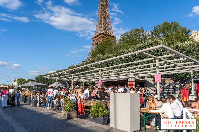 Bonnotte Club Paris, la guinguette branchée et abordable au pied de la Tour Eiffel