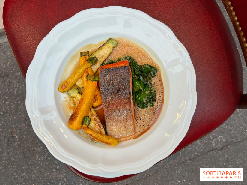 Aux Lyonnais - Truite, sauce Bonne Femme