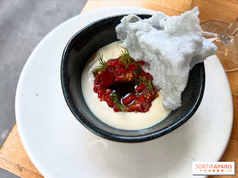 Shuzo - Tartare de pastèque, chips carantanta