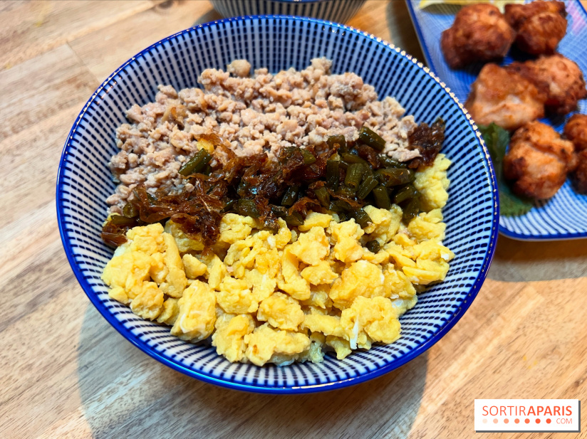 Kotsu Kotsu - Donburi poulet oeufs brouillés