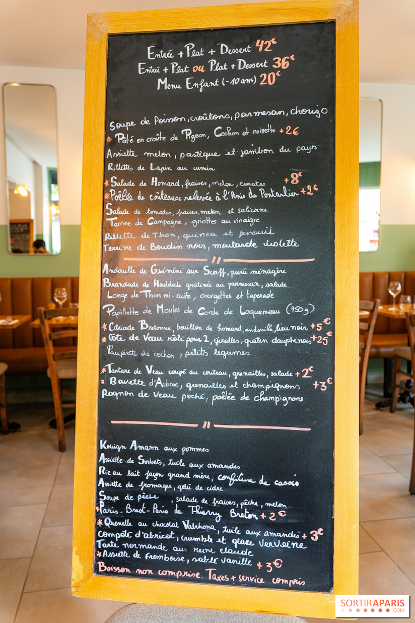 L'Andouille, le restaurant traditionnel de Puteaux - les photos - menu - carte - prix 