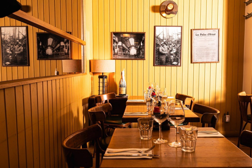 Gaston, restaurant de viande à Paris 17ème - restaurant gaston salle cosy