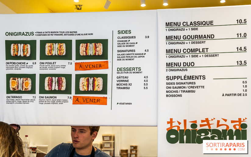 Onigami, le resto street food dédié aux onigirazus japonais Paris 10e - photos