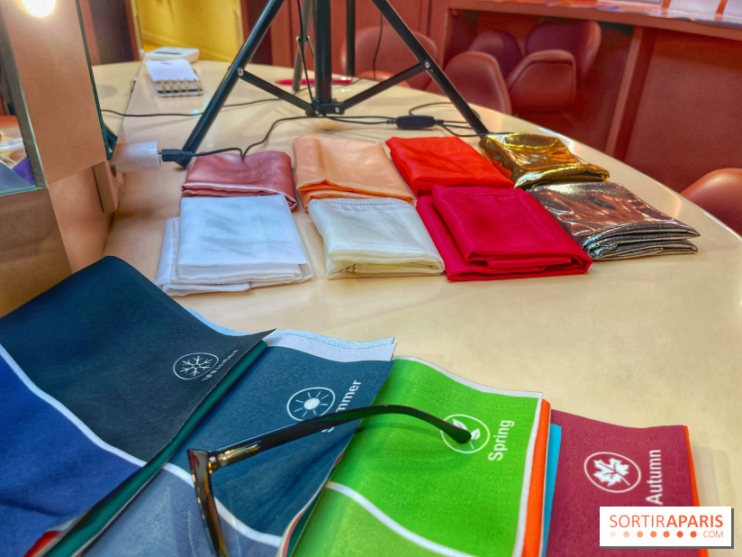 Colorimétrie à la Wellness Galeries Lafayette