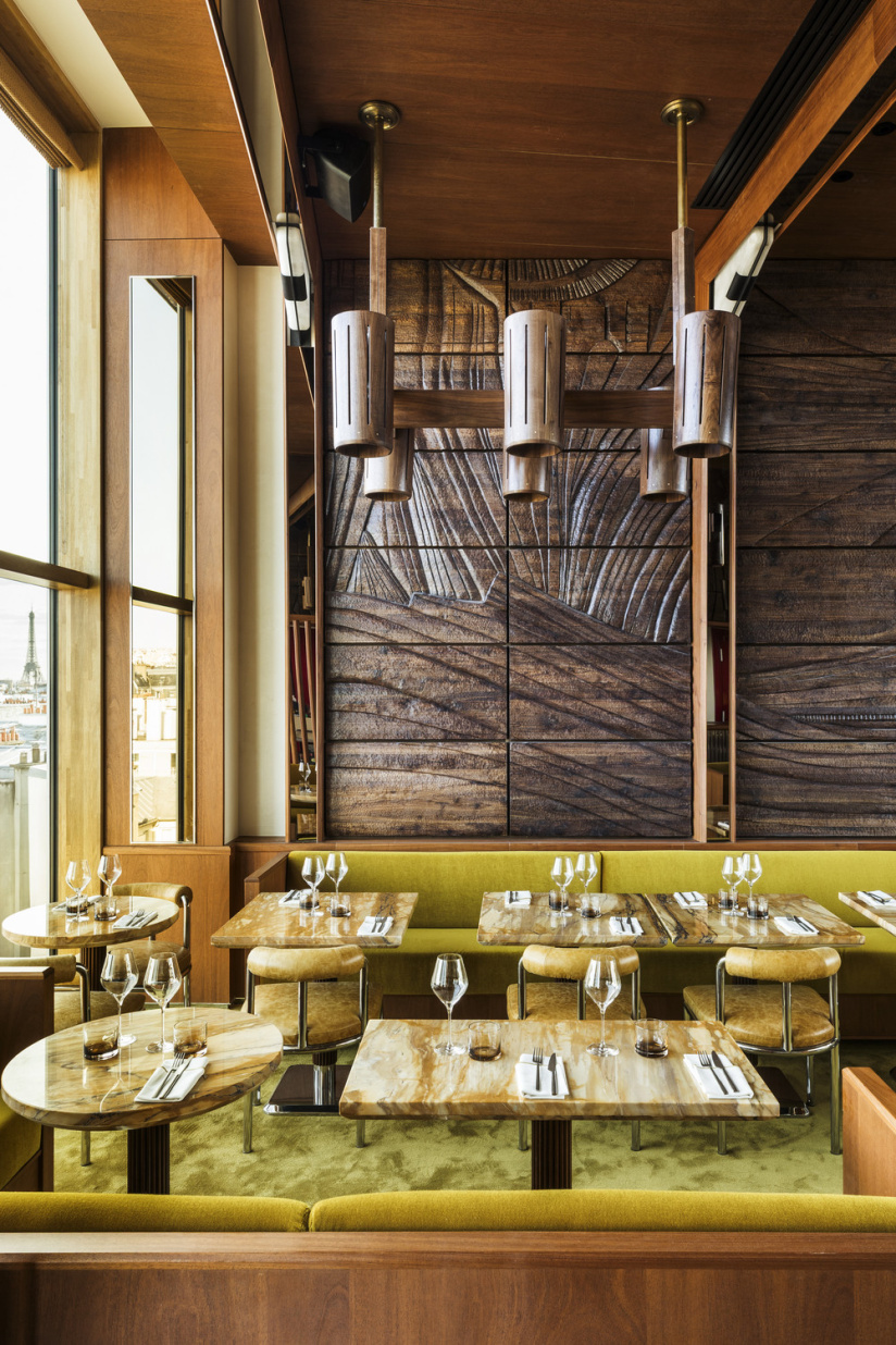 La Fondation restaurant - Hotel La Fondation©RomainRicard Restaurant 8ème étage