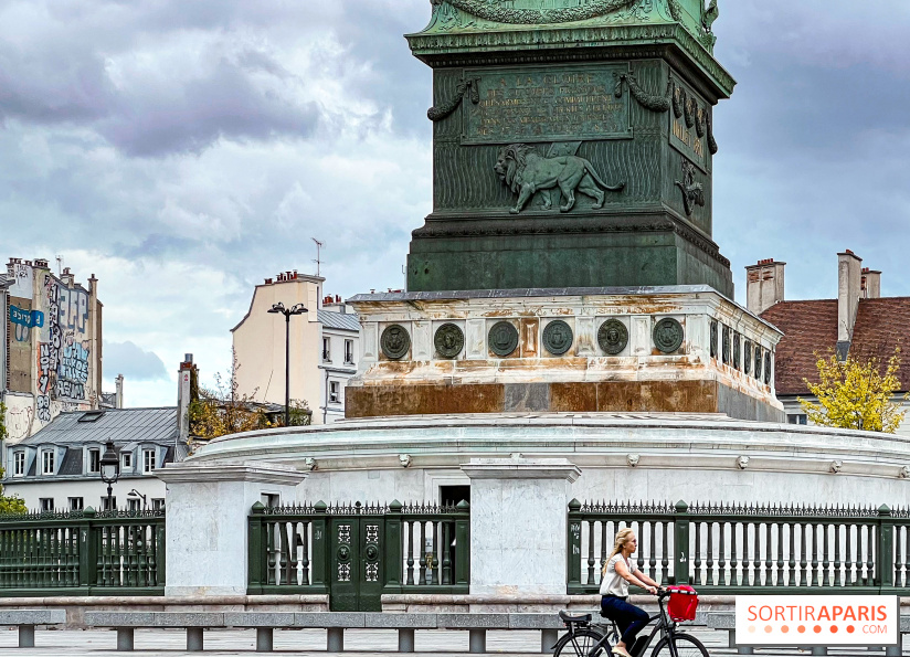 Paris Design Week 2025: une œuvre textile s'invite dans la Colonne de Juillet, place de la Bastille