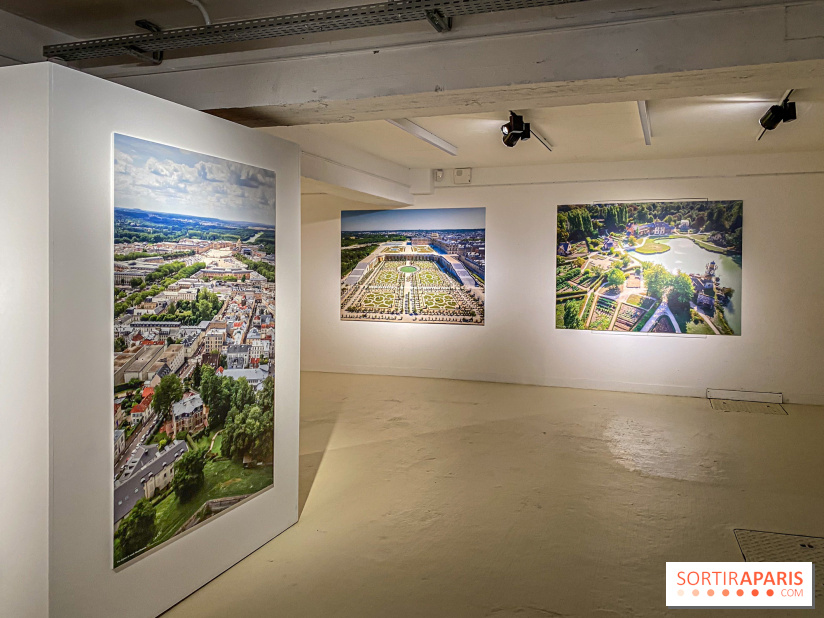 Exposition Versailles vu du ciel II à l'Ancienne Poste de Versailles