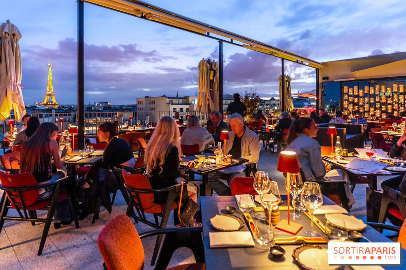 Aqua Kyoto Paris, le rooftop japonais sur les Champs-Elysées - photos