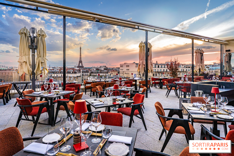 Aqua Kyoto Paris, le rooftop japonais sur les Champs-Elysées - photos
