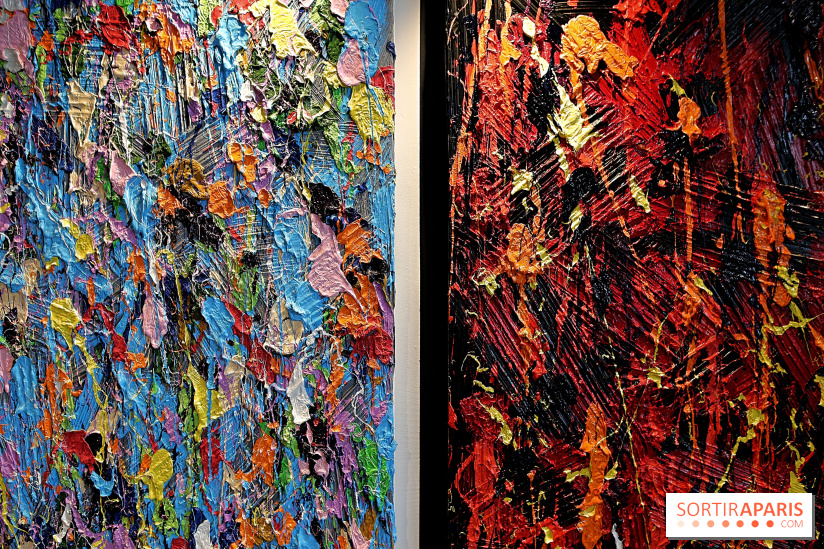 JonOne : nos photos de son exposition rétrospective sur Fluctuart à Paris 